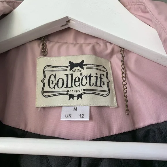 COLLECTIF MARLENE TRENCH COAT - Picture 2 of 5